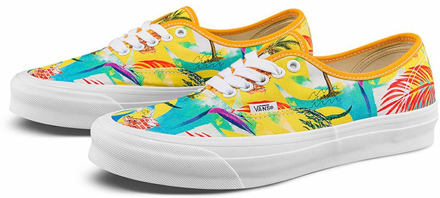 Vans OG Authentic LX 'Citrus Palm' VN0A4BV9B4T Lookbook Vans OG Authentic LX 'Citrus Palm' VN0A4BV9B4T