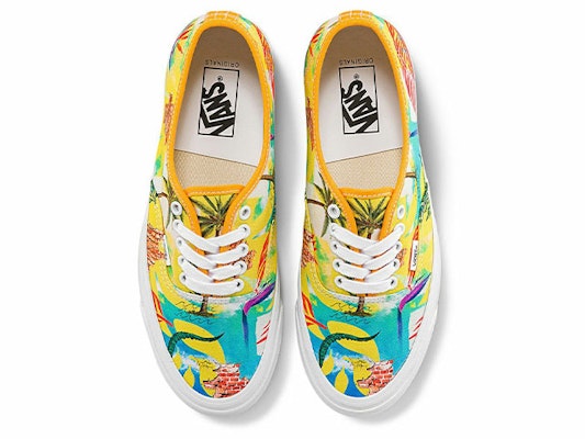 Vans OG Authentic LX 'Citrus Palm' VN0A4BV9B4T Details for Vans OG Authentic LX 'Citrus Palm' VN0A4BV9B4T