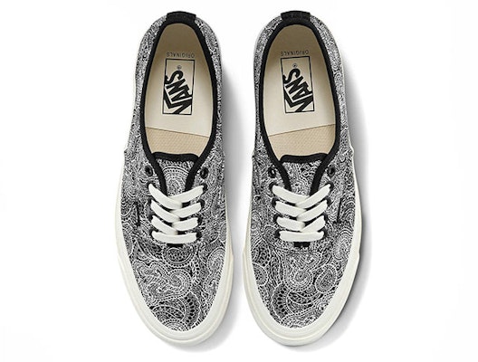 Vans OG Authentic LX 'Dragon Paisley' VN0A4BV9B4E Lookbook Vans OG Authentic LX 'Dragon Paisley' VN0A4BV9B4E