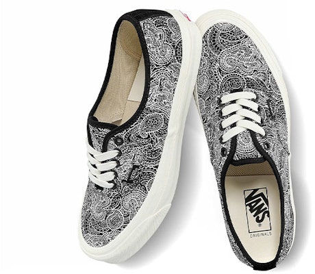Vans OG Authentic LX 'Dragon Paisley' VN0A4BV9B4E Shop Vans OG Authentic LX 'Dragon Paisley' VN0A4BV9B4E