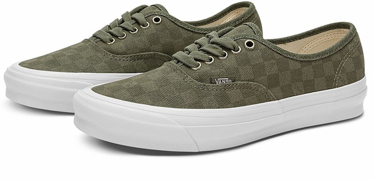 Vans OG Authentic LX 'Grape Leaf Checkerboard' Checkerboard Grape Leaf VN0A5FBD50K Lookbook Vans OG Authentic LX 'Grape Leaf Checkerboard' Checkerboard Grape Leaf VN0A5FBD50K