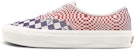 Vans OG Authentic LX 'Logo Check Indigo Merah Biru Nila' VN0A4BV91XR