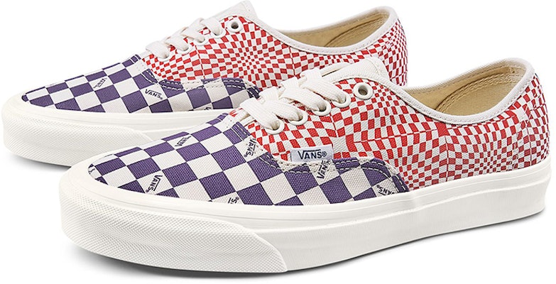 Vans OG Authentic LX 'Logo Check Indigo Merah Biru Nila' VN0A4BV91XR Order Vans OG Authentic LX 'Logo Check Indigo Merah Biru Nila' VN0A4BV91XR
