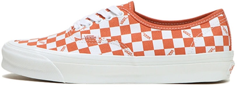 Vans OG Authentic LX 'Mecca Naranja Cuadros' VN0A5FBD0HL Buy Vans OG Authentic LX 'Mecca Naranja Cuadros' VN0A5FBD0HL