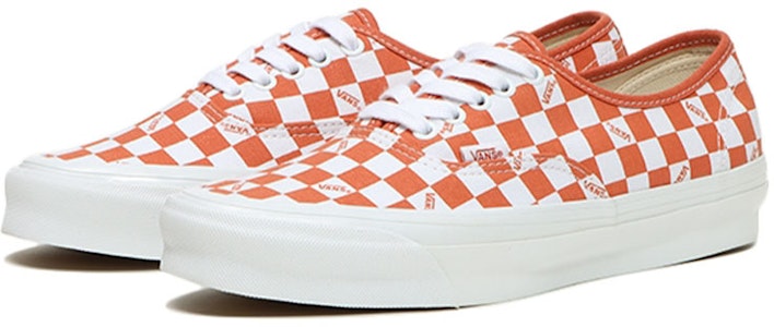 Vans OG Authentic LX 'Mecca Naranja Cuadros' VN0A5FBD0HL Order Vans OG Authentic LX 'Mecca Naranja Cuadros' VN0A5FBD0HL