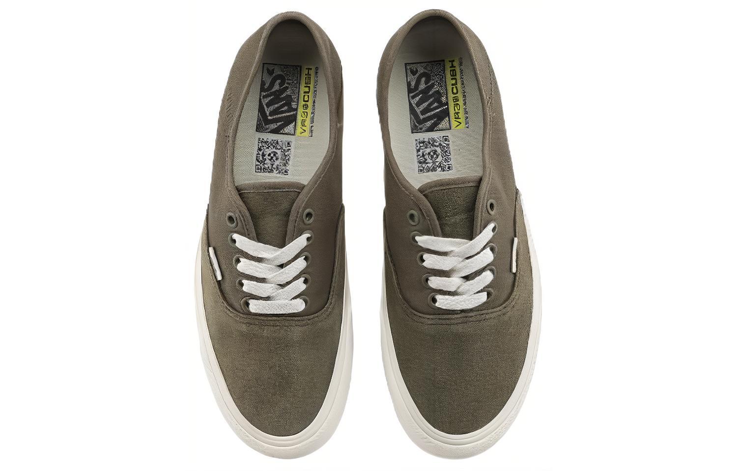 Lookbook Vans OG Authentic LX 'Olive' Lelaki Hijau VN0A4BX5DB0