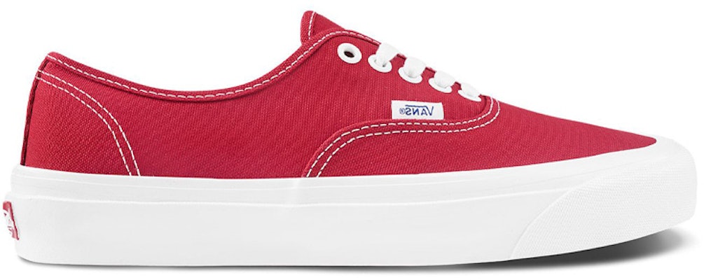 Vans OG Authentic LX 'Red' VN0A4BV905D Order Vans OG Authentic LX 'Red' VN0A4BV905D