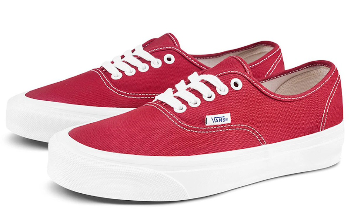 Vans OG Authentic LX 'Red'