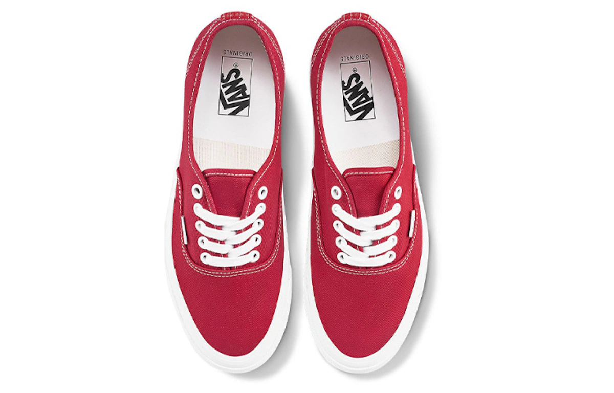 Vans OG Authentic LX 'Red'