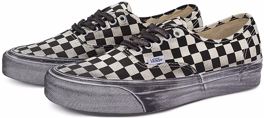 Vans OG Authentic LX 『Stressed - 黑白棋盤格』VN0A5FBD95Y Shop Vans OG Authentic LX 『Stressed - 黑白棋盤格』VN0A5FBD95Y