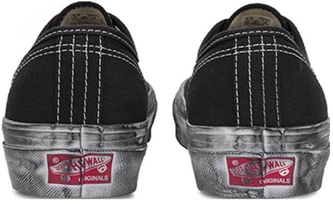 Vans OG Authentic LX 'Stressed - Black White' VN0A5FBDBA2 Shop Vans OG Authentic LX 'Stressed - Black White' VN0A5FBDBA2