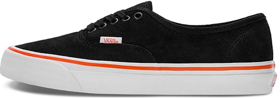 Vans OG Authentic LX 'Suede - Black Orange' VN0A5FBDY8J Vans OG Authentic LX 'Suede - Black Orange' VN0A5FBDY8J