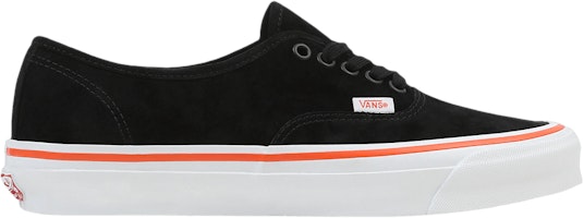 Vans OG Authentic LX 'Suede - Black Orange' VN0A5FBDY8J Vans OG Authentic LX 'Suede - Black Orange' VN0A5FBDY8J