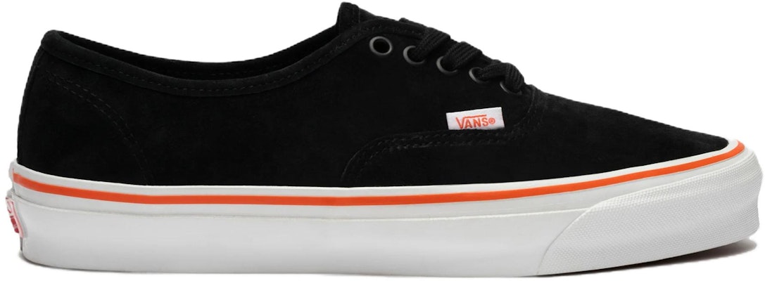 Vans OG Authentic LX 'Suede - Black Orange' VN0A5FBDY8J Order Vans OG Authentic LX 'Suede - Black Orange' VN0A5FBDY8J