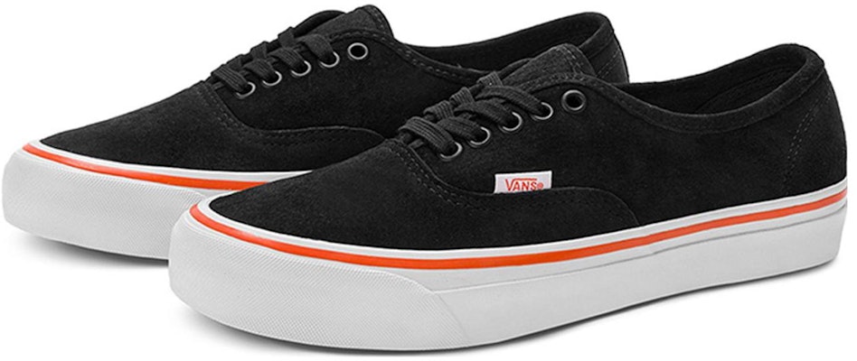 Vans OG Authentic LX '绒面革 - 黑橙色' VN0A5FBDY8J Lookbook Vans OG Authentic LX '绒面革 - 黑橙色' VN0A5FBDY8J