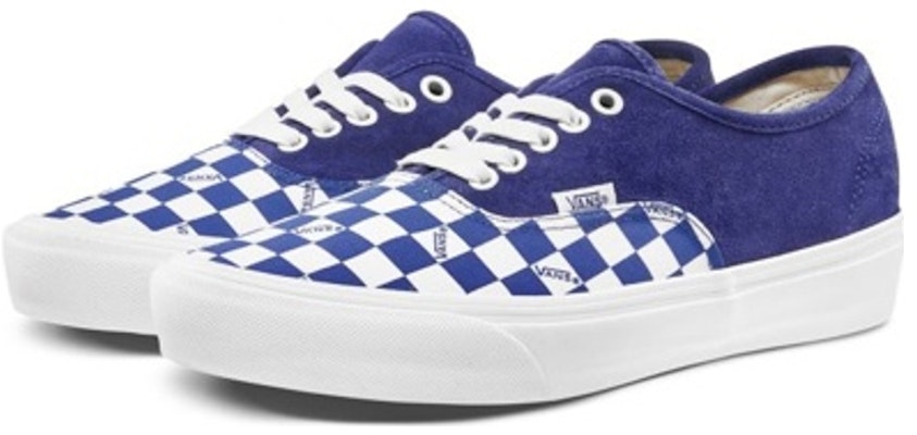 Vans OG Authentic LX 'True Blue Checkerboard Toe' VN0A45JJVQD Order Vans OG Authentic LX 'True Blue Checkerboard Toe' VN0A45JJVQD