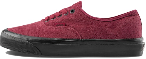 Vans OG Authentic LX 'Velvet Emboidery - Leopard Pomegranate' VN0A4BV99RH Vans OG Authentic LX 'Velvet Emboidery - Leopard Pomegranate' VN0A4BV99RH