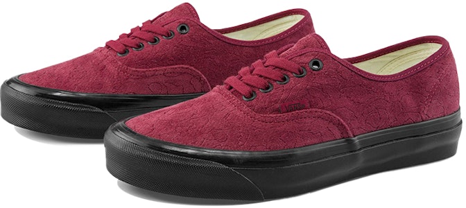 Vans OG Authentic LX 'Bordado de Terciopelo - Leopardo y Granada' VN0A4BV99RH Order Vans OG Authentic LX 'Bordado de Terciopelo - Leopardo y Granada' VN0A4BV99RH