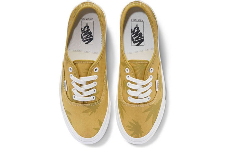 Lookbook Vans OG AUTHENTIC LX 鞋款 金色 复古 VN0A4BV9VYQ