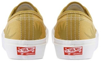 Vans Og Authentic Lx 楓葉印花 復古低筒休閒帆布鞋 男女款 金色 Shop Vans Og Authentic Lx 楓葉印花 復古低筒休閒帆布鞋 男女款 金色