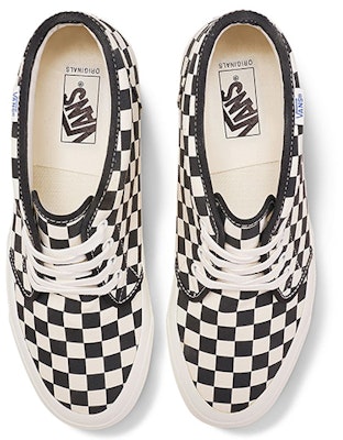 Vans OG Chukka LX 'Checkerboard - Hitam' sepatu papan catur. VN0A4U3GXC8 Lookbook Vans OG Chukka LX 'Checkerboard - Hitam' sepatu papan catur. VN0A4U3GXC8