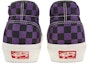 Details for Vans OG Chukka LX 'Checkerboard - Heliotrope' dalam corak papan dam. VN0A4U3GXC9