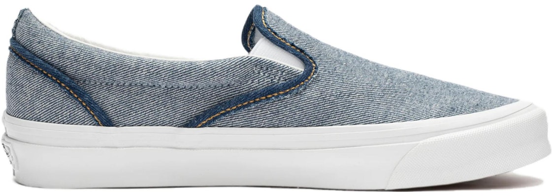 Vans OG Classic Slip-On 'Inside Out Denim' VN0A32QNIND Order Vans OG Classic Slip-On 'Inside Out Denim' VN0A32QNIND