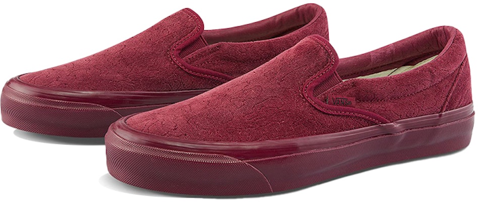 Vans OG Classic Slip-On 'Velvet Embroidery - Leopard Pomegranate' VN0A45JK9RH Order Vans OG Classic Slip-On 'Velvet Embroidery - Leopard Pomegranate' VN0A45JK9RH