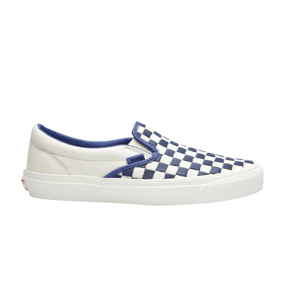 Vans OG Classic Slip-On LX '50th Anniversary - Patriot Blue Checkerboard' VN000UDFIM0
