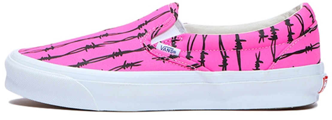 Vans OG Classic Slip-On LX 'Barbed Wire - Sugarplum' VN0A45JK9SW Buy Vans OG Classic Slip-On LX 'Barbed Wire - Sugarplum' VN0A45JK9SW
