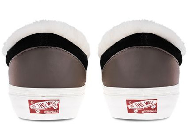 Vans OG Classic Slip-On LX 'Black' VN0A45JKTIV Shop Vans OG Classic Slip-On LX 'Black' VN0A45JKTIV