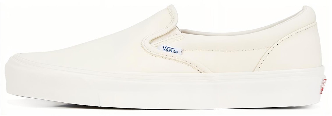 Vans OG Classic Slip-On LX 'Classic White' VN000UDF0RD Buy Vans OG Classic Slip-On LX 'Classic White' VN000UDF0RD