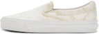 Vans OG Classic Slip-On LX 'Distress White' Putih VN0A32QNWTM