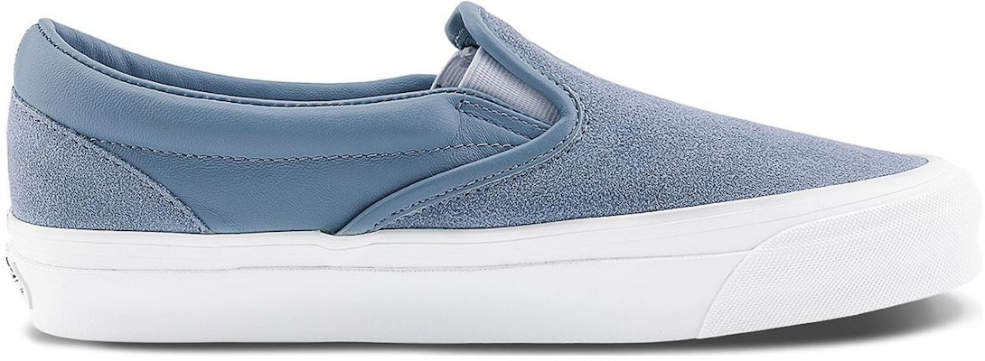 Vans OG Classic Slip-On LX 'Dusty Blue' VN0A32QNDSB Order Vans OG Classic Slip-On LX 'Dusty Blue' VN0A32QNDSB
