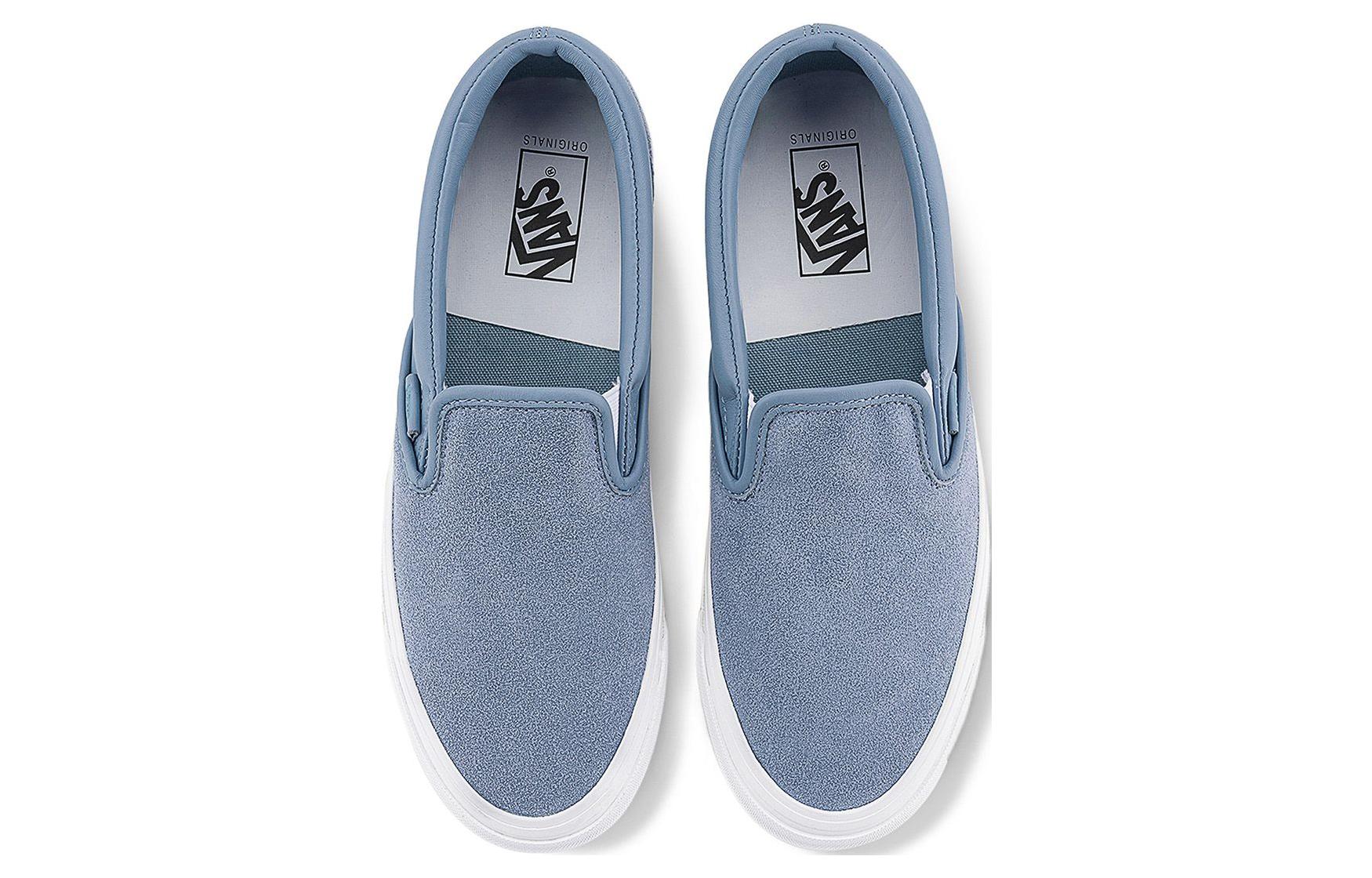 Shop Vans OG Classic Slip-On LX ''Blu Polveroso'' VN0A32QNDSB