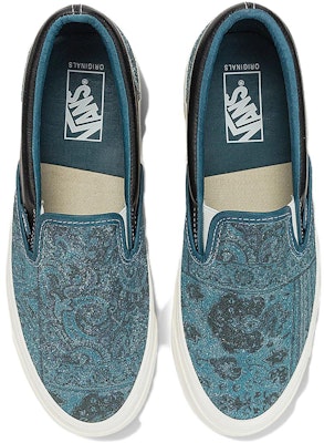 Vans OG Classic Slip-On LX 'Granny's Rug Stargazer - Biru Tua' VN0A32QN12S Lookbook Vans OG Classic Slip-On LX 'Granny's Rug Stargazer - Biru Tua' VN0A32QN12S