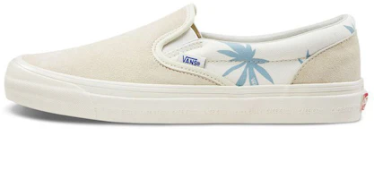 Vans Og Classic Slip-On Lx 'Gray White' VN0A45JKVQK1 Vans Og Classic Slip-On Lx 'Gray White' VN0A45JKVQK1