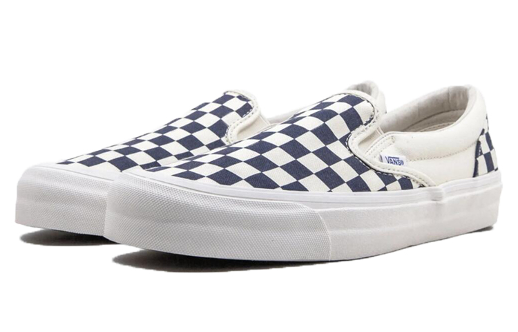 Order Vans OG经典一脚蹬LX‘海军蓝棋盘格’ VN0A32QNP4I