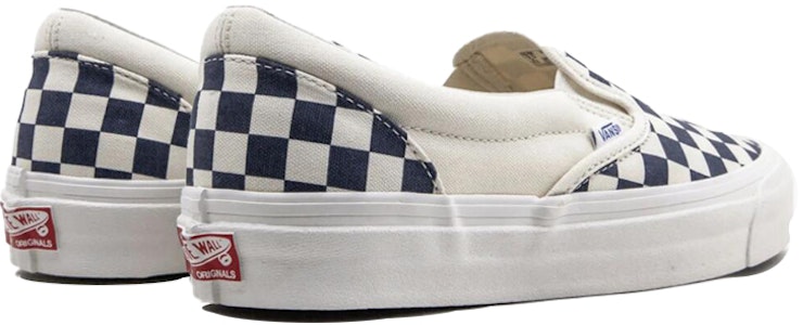 Vans OG Classic Slip-On LX 'Navy Checkerboard' Navy Petak-Petak. VN0A32QNP4I Lookbook Vans OG Classic Slip-On LX 'Navy Checkerboard' Navy Petak-Petak. VN0A32QNP4I
