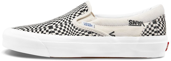Vans OG Classic Slip-On LX 'Optical Checkerboard - Black Marshmallow' VN0A45JK1Z3 Vans OG Classic Slip-On LX 'Optical Checkerboard - Black Marshmallow' VN0A45JK1Z3