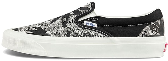 Vans OG Classic Slip-On LX 'Palm Acid Wash Summer Leaf - Black' VN0A45JK4KA Vans OG Classic Slip-On LX 'Palm Acid Wash Summer Leaf - Black' VN0A45JK4KA