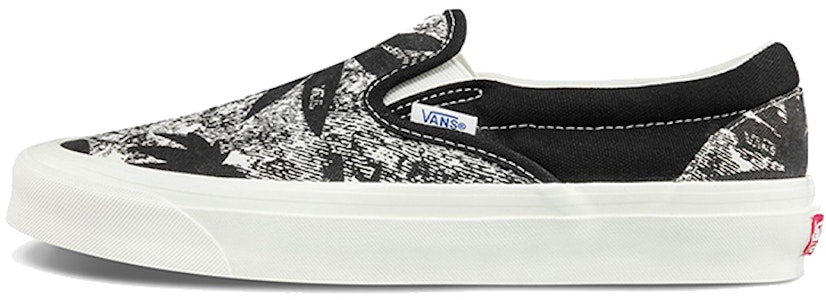 Vans OG Classic Slip-On LX 'Palm Acid Wash Summer Leaf - Hitam' VN0A45JK4KA Buy Vans OG Classic Slip-On LX 'Palm Acid Wash Summer Leaf - Hitam' VN0A45JK4KA