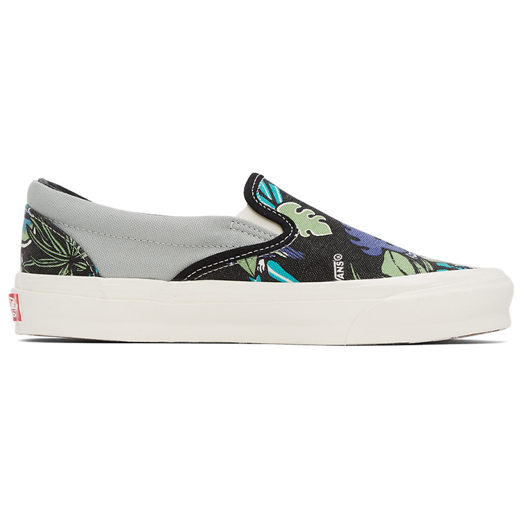 Order Vans OG Classic Slip-On LX「鸚鵡夏威夷 - 黑色」 VN0A45JK4KX