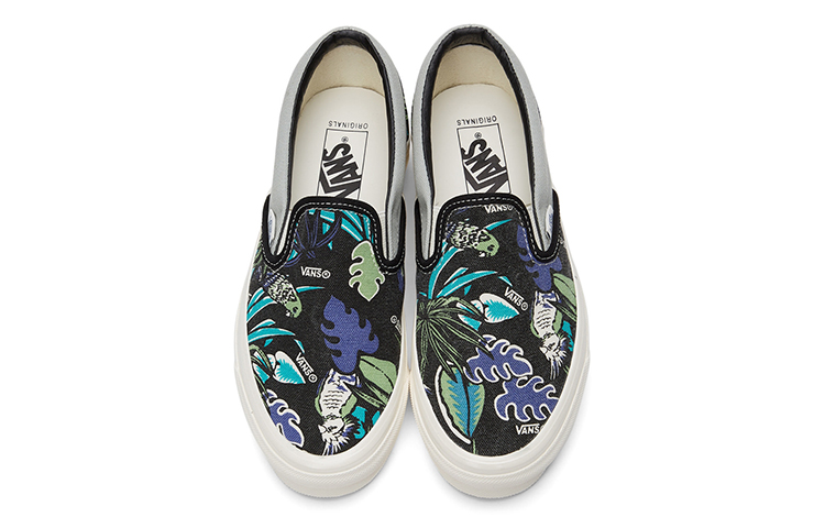Lookbook Vans OG Classic Slip-On LX「鸚鵡夏威夷 - 黑色」 VN0A45JK4KX
