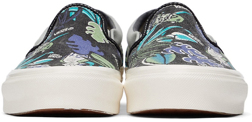 Vans OG Classic Slip-On LX「鸚鵡夏威夷 - 黑色」 VN0A45JK4KX Shop Vans OG Classic Slip-On LX「鸚鵡夏威夷 - 黑色」 VN0A45JK4KX