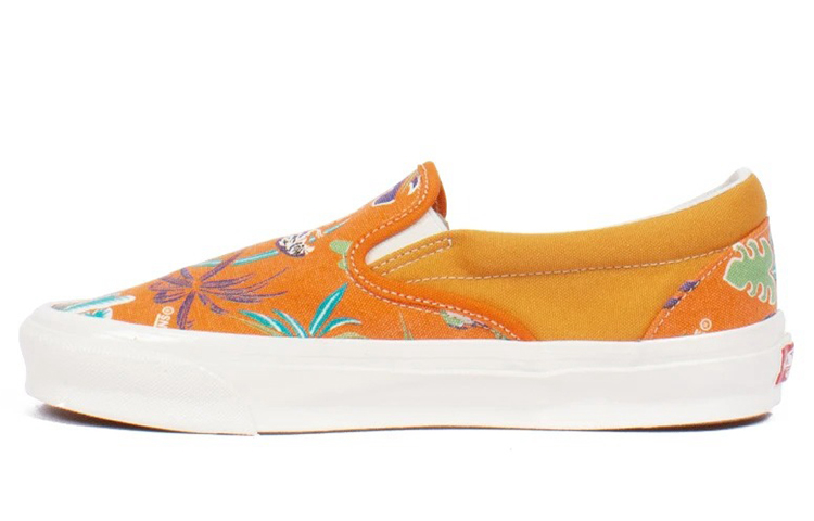 Vans OG Classic Slip-On LX 'Parrot Hawaiian - Persimmon' VN0A45JK4KY