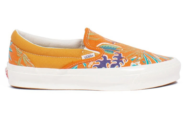 Order Vans OG经典懒人鞋LX '鹦鹉夏威夷 - 柿子' VN0A45JK4KY