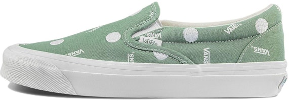 Vans OG Classic Slip-On LX 'Polka Dot - Green' VN0A45JKLDN Vans OG Classic Slip-On LX 'Polka Dot - Green' VN0A45JKLDN