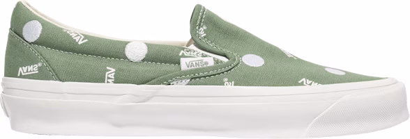 Vans OG Classic Slip-On LX 'Polka Dot - Green' VN0A45JKLDN Vans OG Classic Slip-On LX 'Polka Dot - Green' VN0A45JKLDN