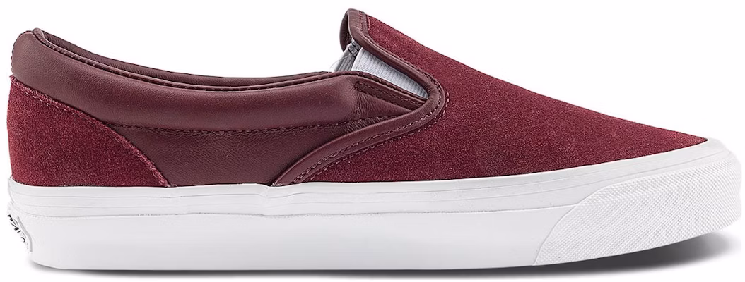 Vans OG 经典无带滑板鞋 LX '酒红' VN0A32QNPRT Order Vans OG 经典无带滑板鞋 LX '酒红' VN0A32QNPRT